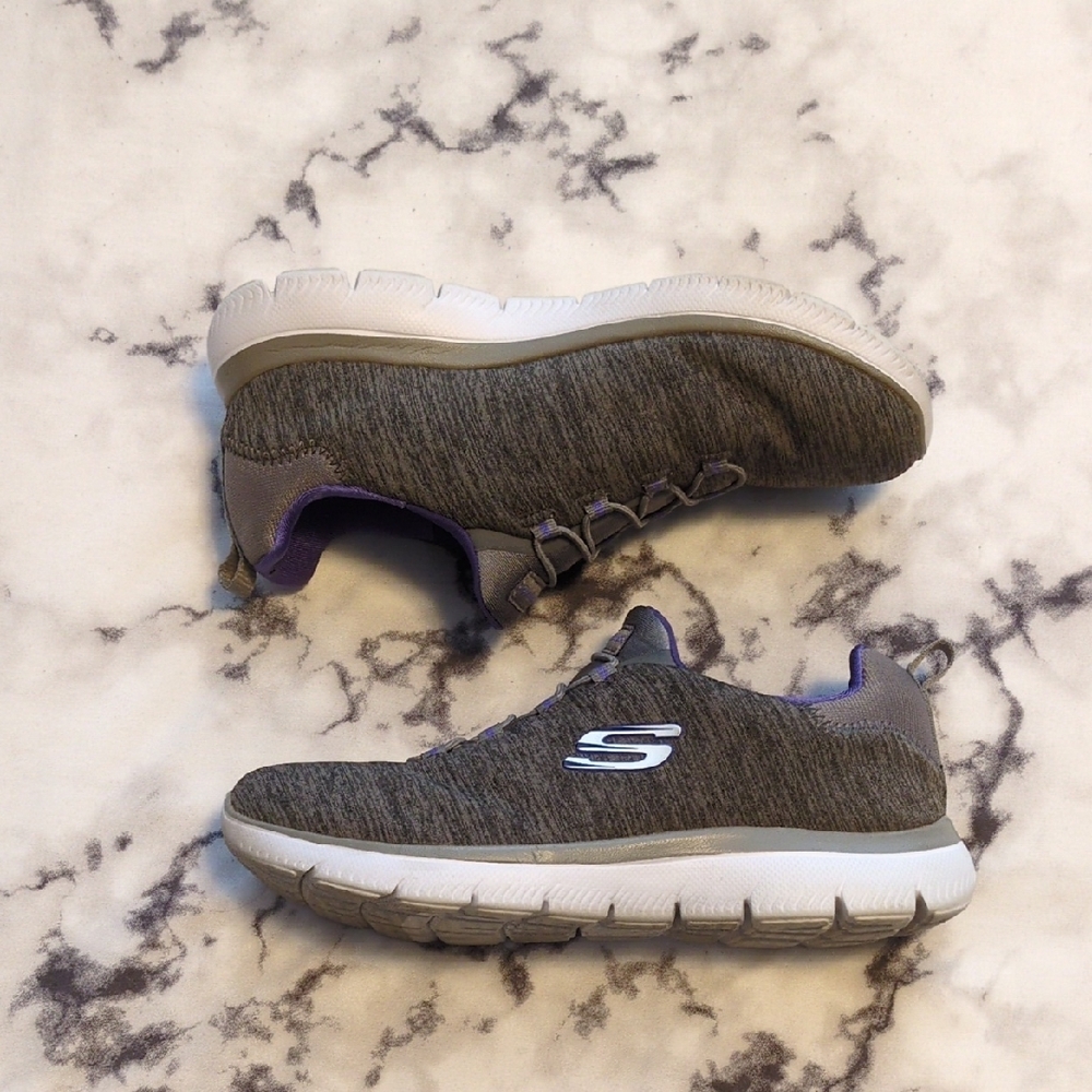 Skechers Gray Athletic Sneakers